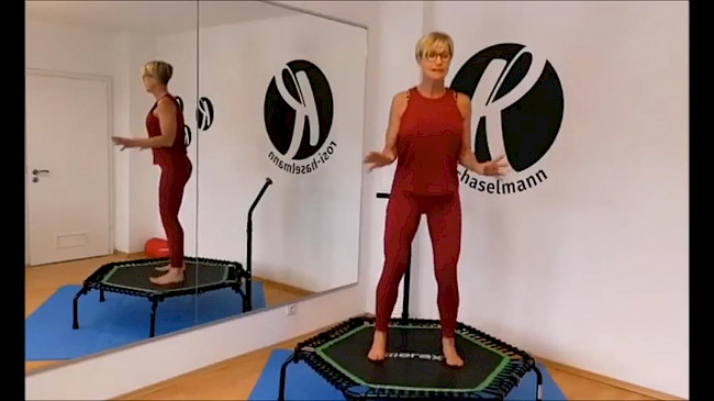 Trampolin-Workout vom 29.03.22