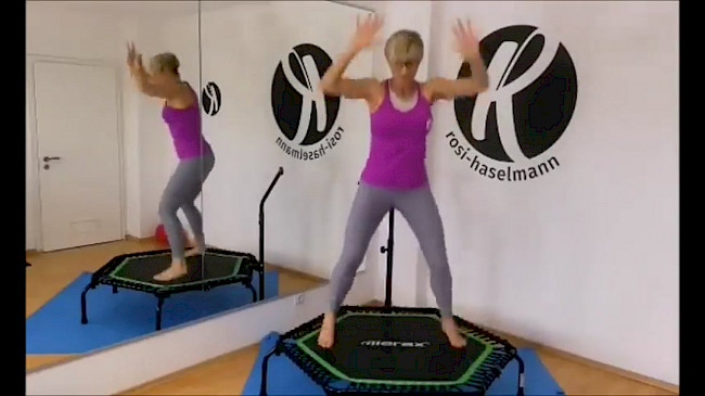 Trampolin-Workout vom 08.03.22