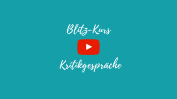 Blitz-Kurs Kritikgespräche