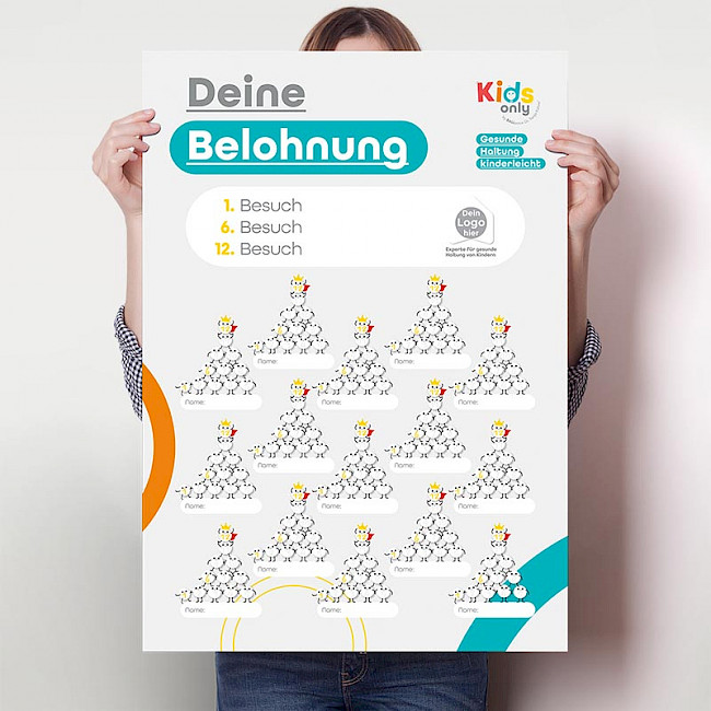 Das Belohnungs-Poster zur Motivation