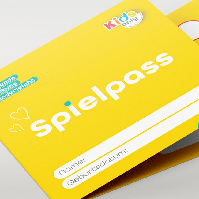 Der Kids Only Spielepass