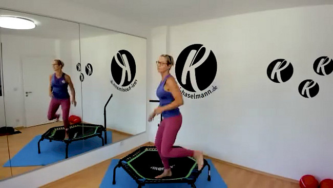 Trampolin-Workout vom 11.06.22