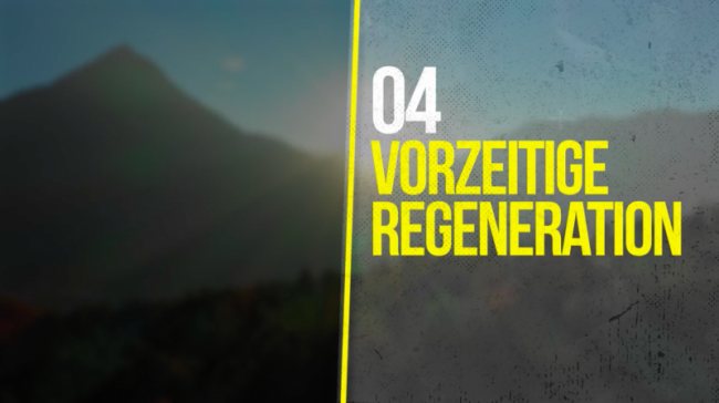 04 - Vorzeitige Regeneration (nach kleinstem Zeichen)