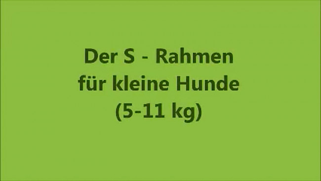 Aufbau S - Rollwagen