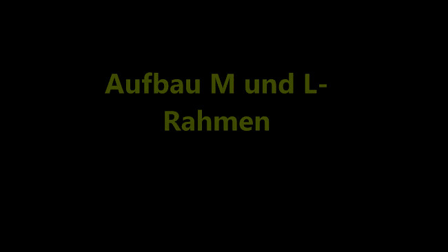 Aufbau Rollwagen M und L