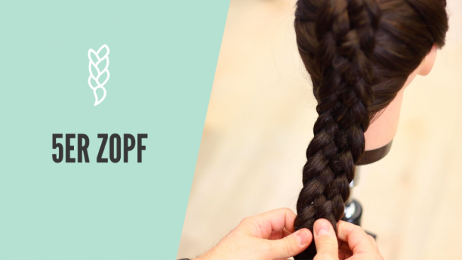 Flechten: 5er Zopf