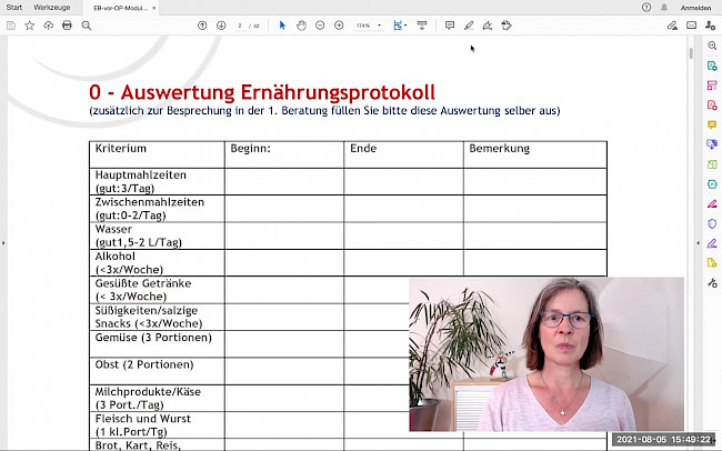 Bestandsaufnahme: so esse ich bisher