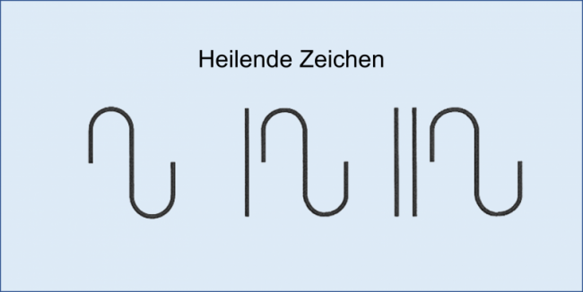 Heilende Zeichen