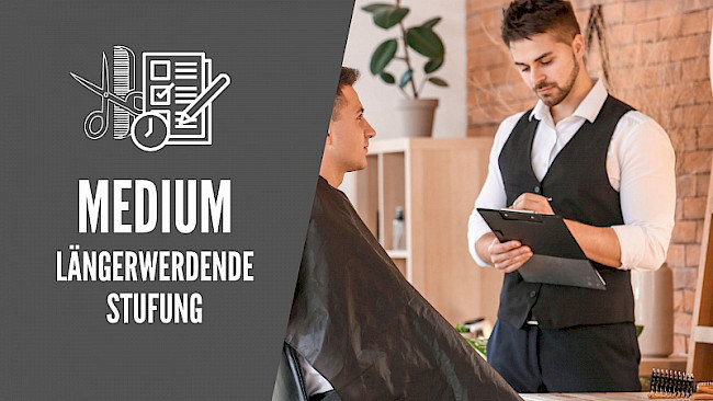 Herrenübungskopf - Längerwerdende Stufung