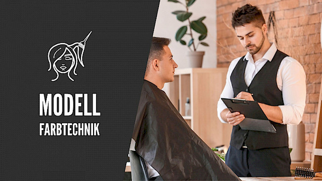 Modell Dame nach eigener Vorlage - Farbeffekt