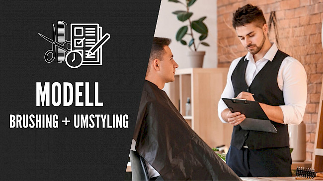 Dame für Brushing & Umwandlung