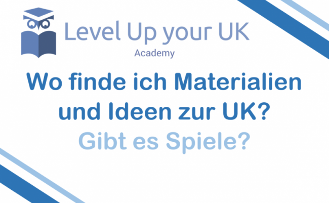 Wo finde ich Materialien und Ideen zur UK? Gibt es Spiele?