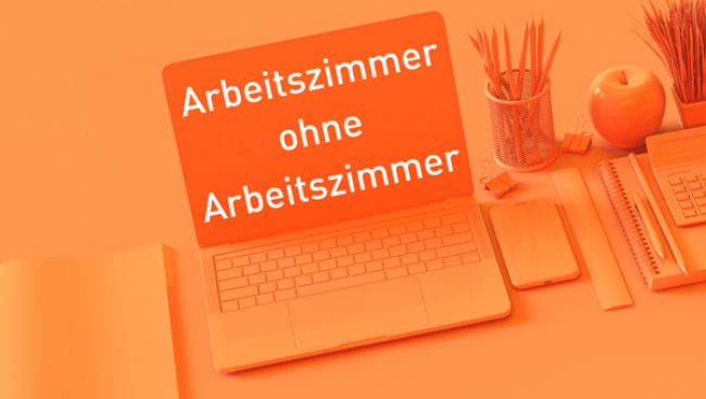 Arbeitszimmer ohne Arbeitszimmer