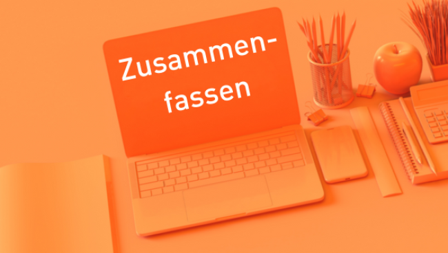 Zusammenfassen