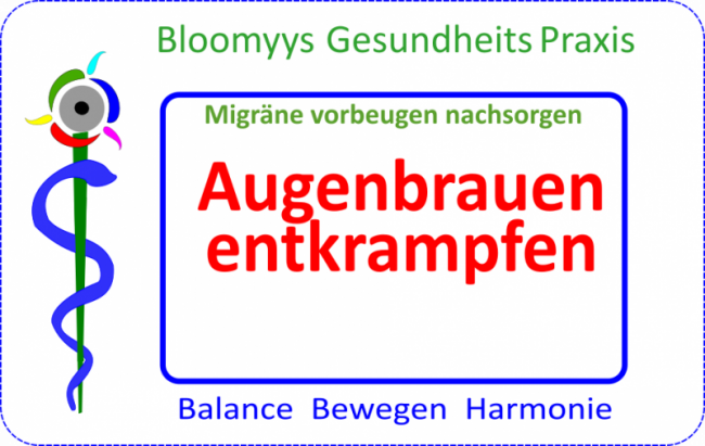 Augenbrauen-Muskeln entkrampfen