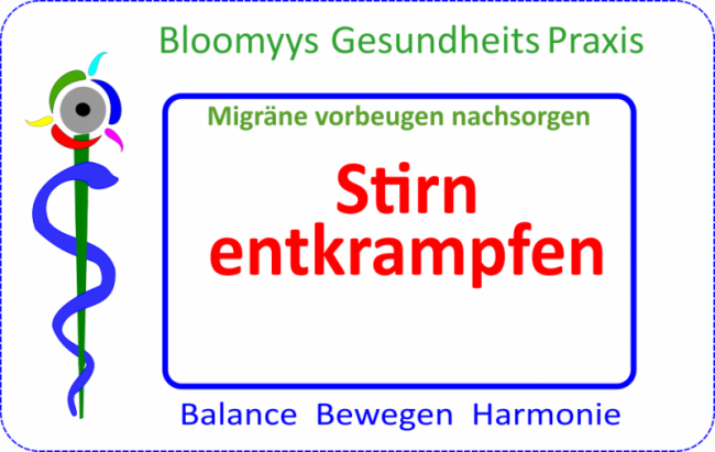 Die Stirnregion entkrampfen