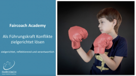 Als Führungskraft Konflikte zielgerichtet lösen