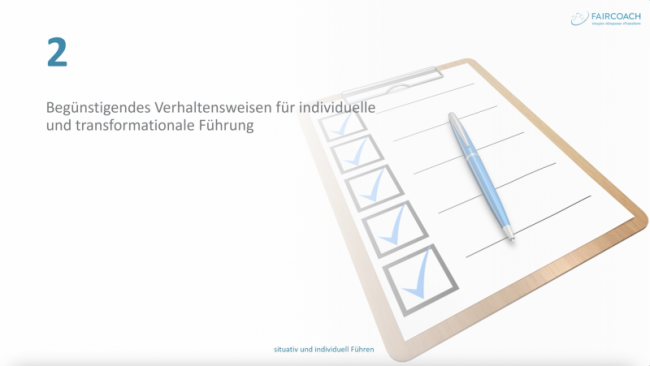 Begünstigende Verhaltensweisen in der Führung