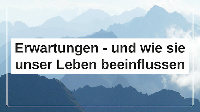 Einführung: Eine persönliche Geschichte über Erwartungen