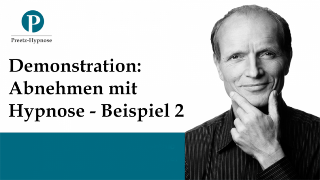 Demonstration - Abnehmen mit Hypnose Beispiel 2