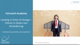 Leading in times of change