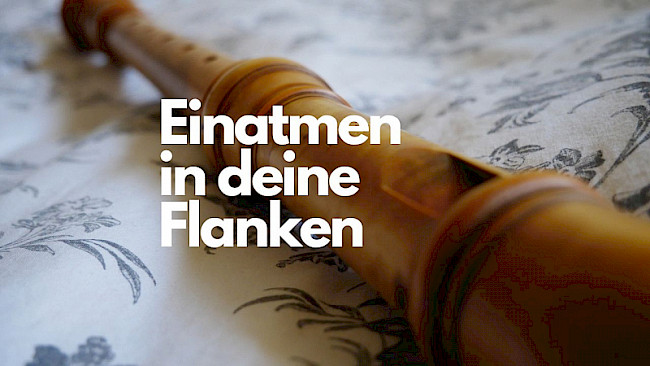 Einatmen in deine Flanken
