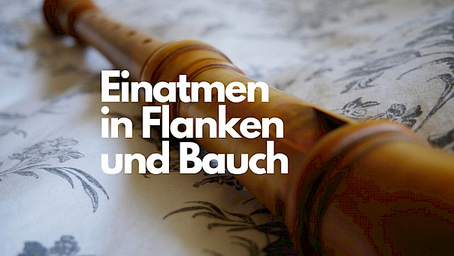 Einatmen in Flanken und Bauch