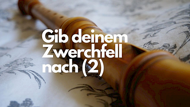 Ausatmen: gib deinem Zwerchfell nach (2)