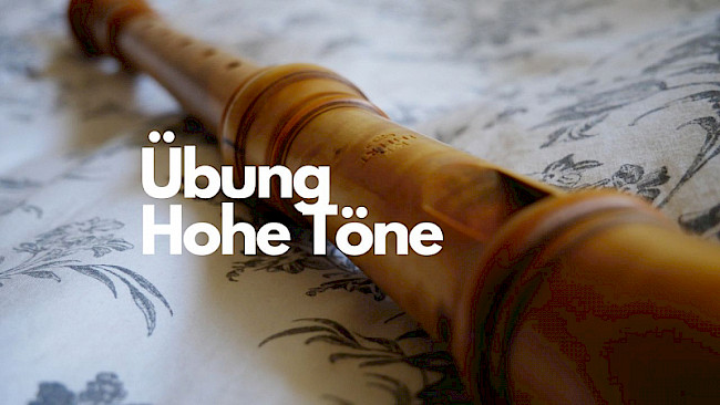 Übung: Hohe Töne