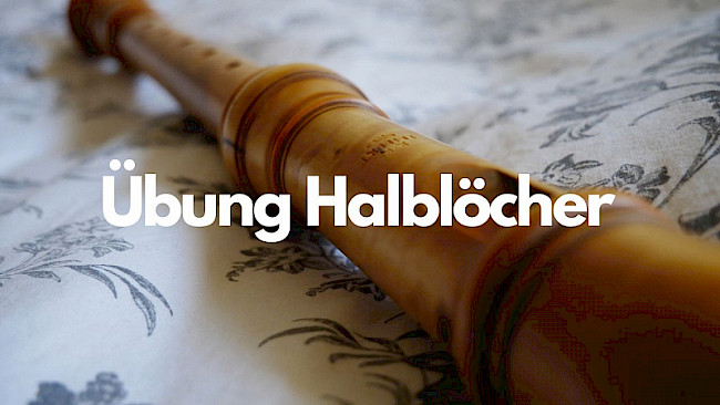 Übung: Halblöcher