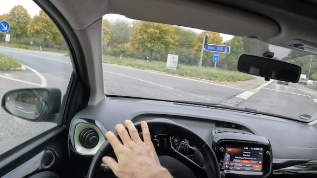 Die Fahrt nach Leverkusen