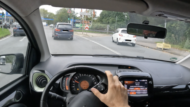 Die Fahrt nach und von Köln