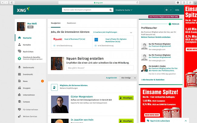 XING Akquise
