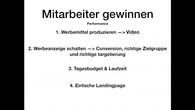 Mitarbeiter gewinnen