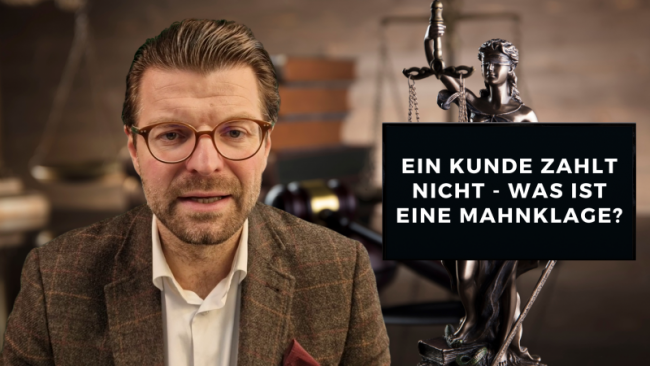 Ein Kunde zahlt nicht - wie funktioniert eine Mahnklage?