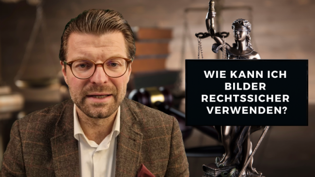 Wie kann ich Bilder rechtssicher verwenden?