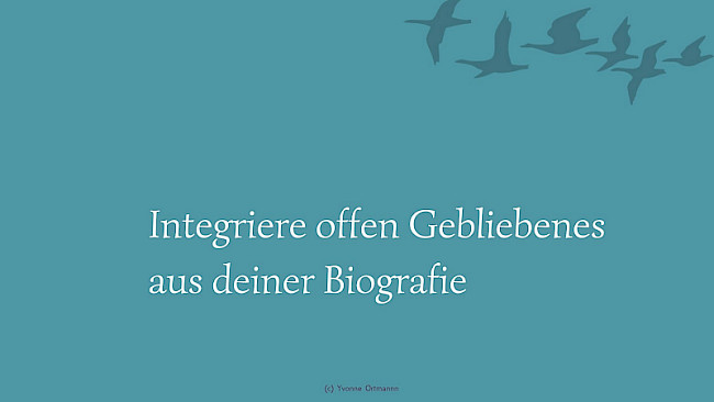 Hebe die Schätze deiner Biografie