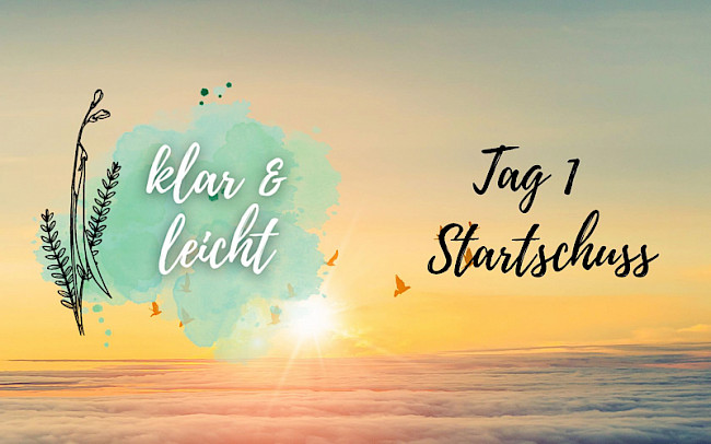 Tag 1 - Startschuss