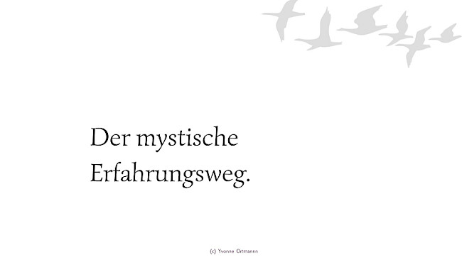 Wie Mystik die Gegensätze aufhebt.