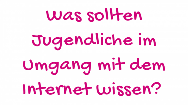 Medien - Was sollten Jugendliche wissen!
