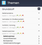 Grundstoff - Verkehrszeichen