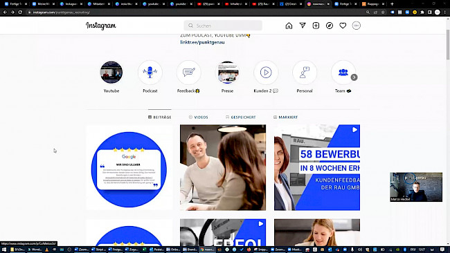 Post #2 erstellen - Mitarbeitervorstellung