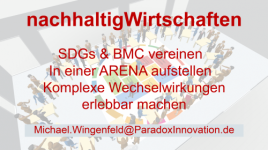 Mär. / Michael Wingenfeld - nachhaltigWirtschaften - SDG's und BMC vereinen