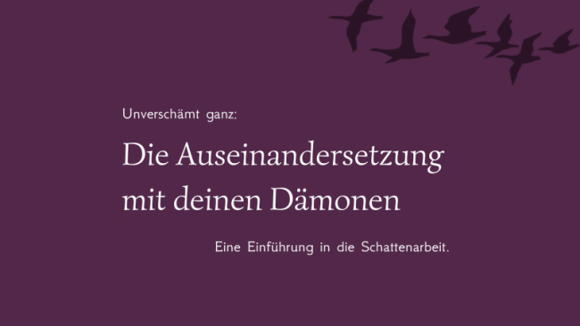 Deine Einführung in die Schattenarbeit!