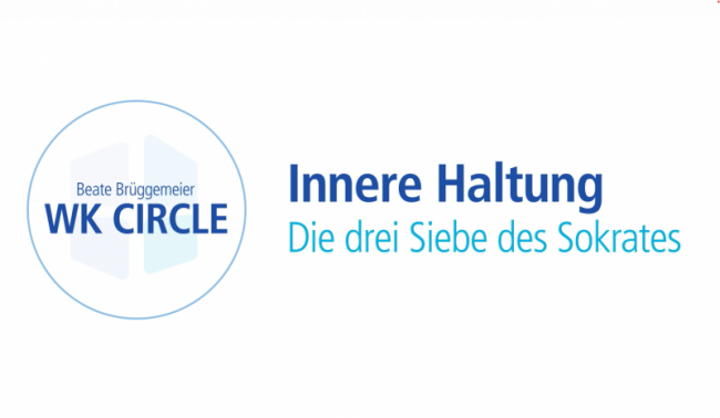 Die drei Siebe des Sokrates