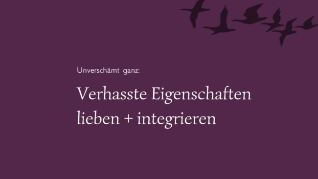 So lässt du den Hass auf bestimmte Eigenschaften von dir los.