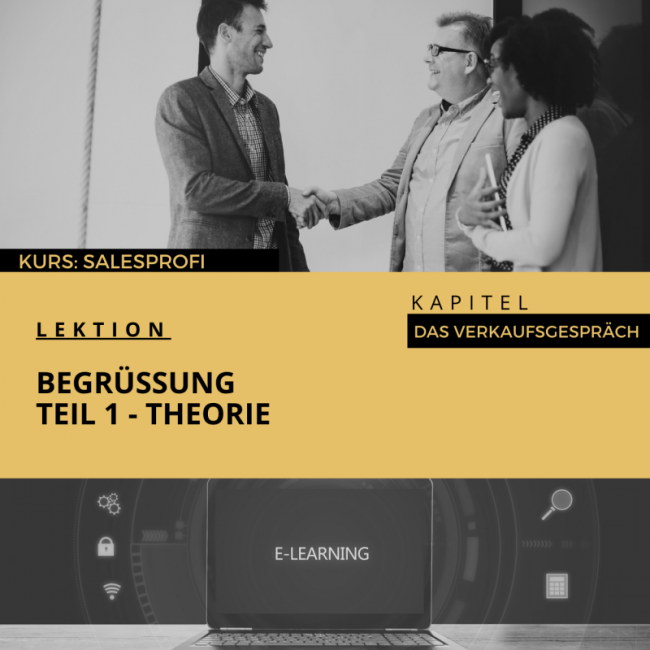 Begrüßung - Theorie