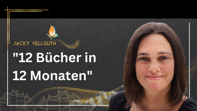 12 Bücher in 12 Monaten - wieso schnelles Schreiben deine Geschichten besser macht - Jacqueline Vellguth