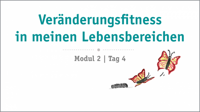 Veränderungsfitness in meinen Lebensbereichen