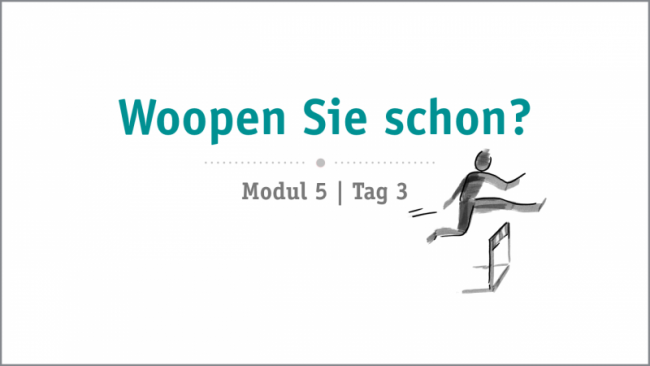 Woopen Sie schon?